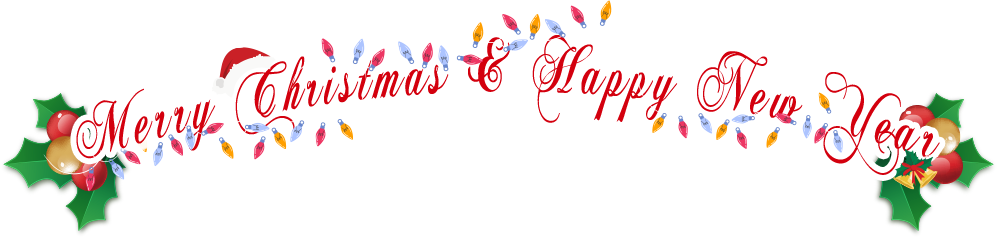 Merry Christmas & Happy New Year