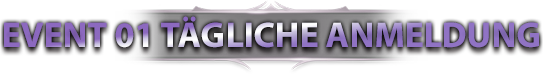 Event 01 Tägliche Anmeldung