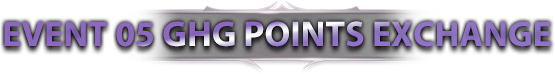 Event 05 GHG Points Exchange