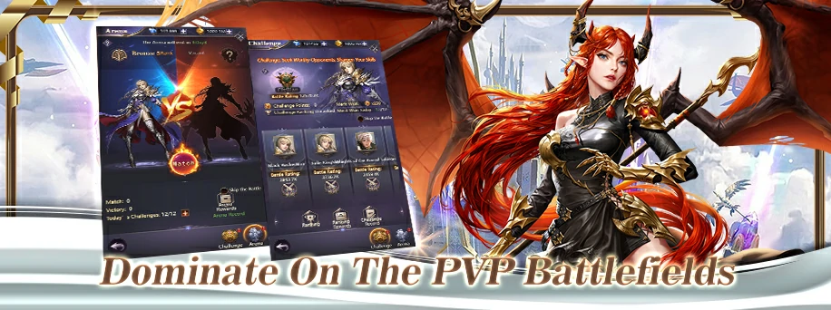 Dominate on the PVP Battlefields
