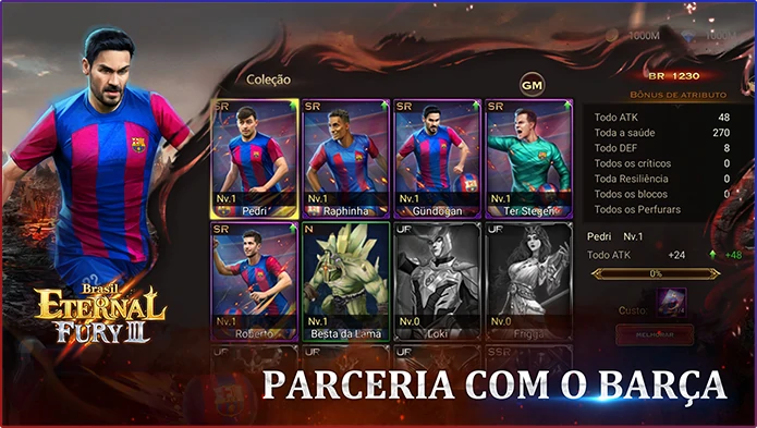PARCERIA COM O BARÇA