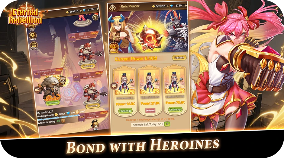 Bond with Heroines