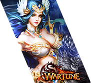Released Wartune, with exclusive English publishing copyright.