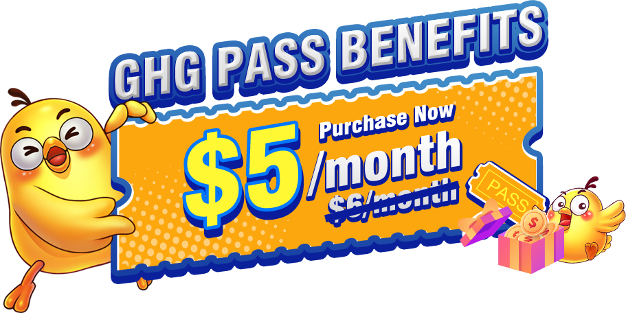 GHG PASS BENEFITS Purchase Now $5/month